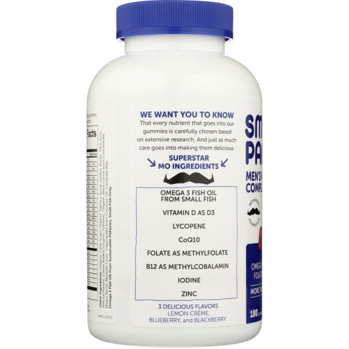 SMARTYPANTS Multivitamin Mens Complete, 180 gummies