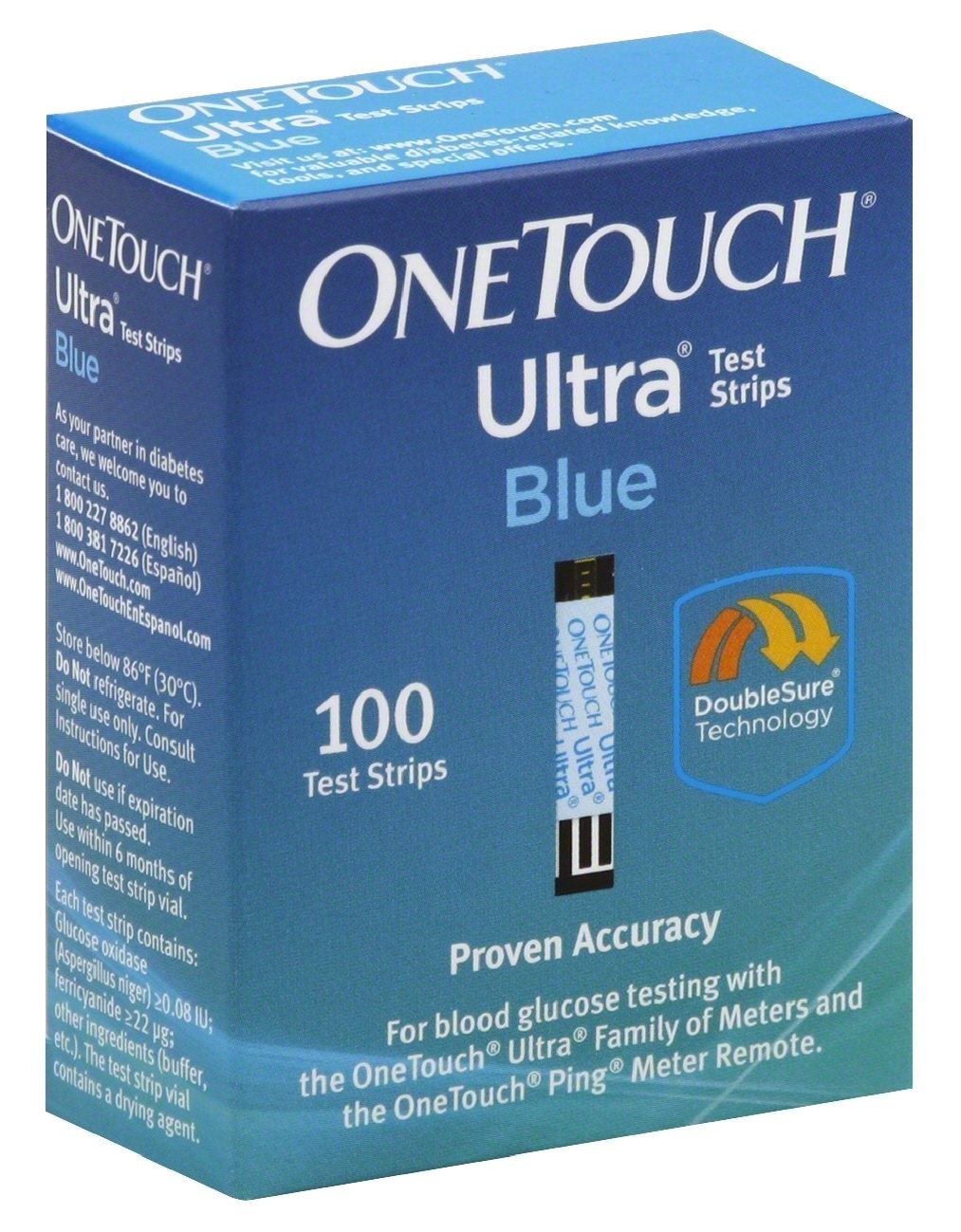 100 Ultra Blue Test Strips expire 9/2021+ Other
