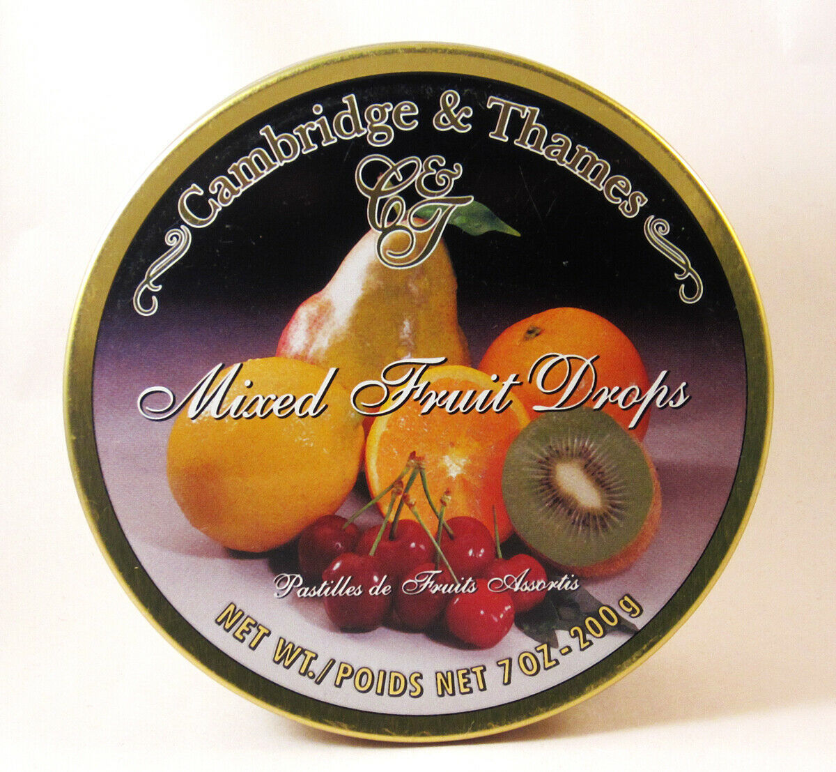 Cambridge & Thames Mixed Fruit Hard Candy Drops 7 oz Hard Candy
