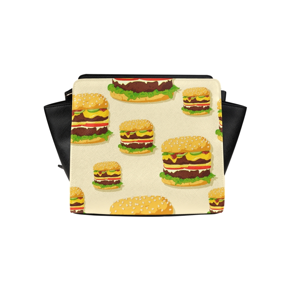 Fast Food Yummy Hamburger Satchel Bag Crossbody Bags Travel Tote Bags Womens Handbags And Bags 5802