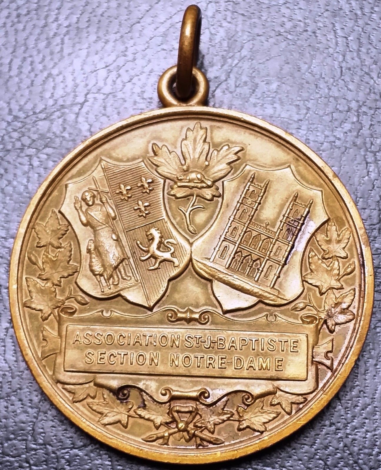 St John Cathederal New York City Medal 30mm