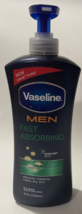 Vaseline Men Fast Absorbing-3 In 1 Face Hands And Body Lotion For Men-20... - $11.95