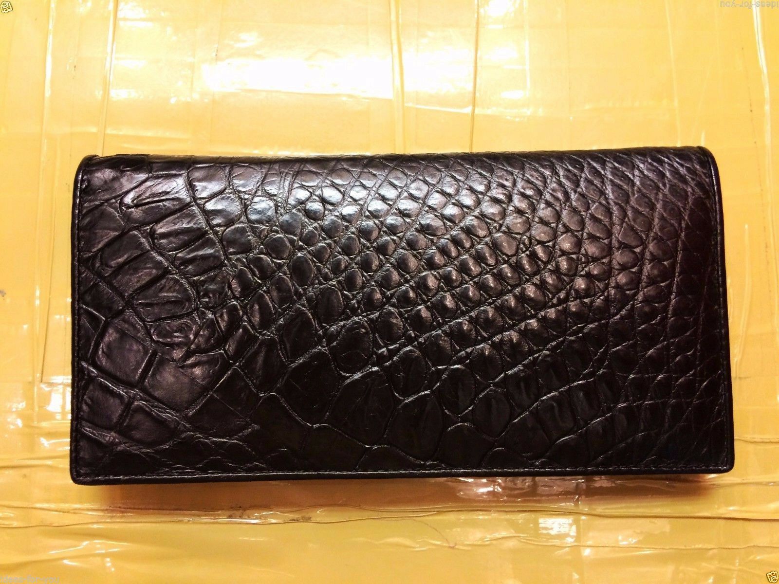 GENUINE CROCODILE SKIN LEATHER MEN