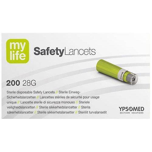 Mylife 28G Safety Lancets x 200