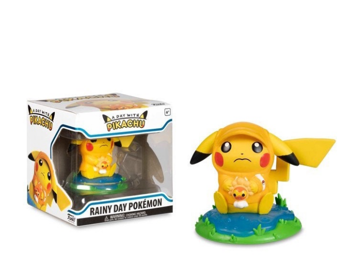 Pokemon A Day With Pikachu Rainy Day Figure Toys FAST SHIPPING