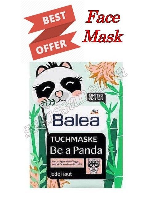 BALEA Mask for Face Be A Panda Paraben-Free Unisex 16ml - $5.69