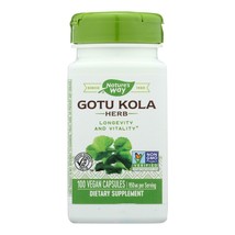 NEW Nature&#39;s Way - Gotu Kola Herb - 100 Capsules - $17.99