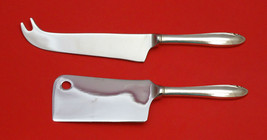 Lasting Spring by Oneida Sterling Silver Cheese Srvr Serving Set 2P HHWS... - $101.75