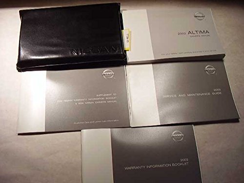 2002 Nissan Altima Owners Manual [Paperback] Nissan - Vehicle