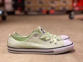 Converse Chuck Taylor Dainty Womens Casual Shoes Green/White 551658F NEW Sz 6 - $34.99
