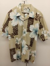 Men's Large Quicksilver Short Sleeve Shirt. Tiki /Hawaiian. Nice Shirt. - $18.76