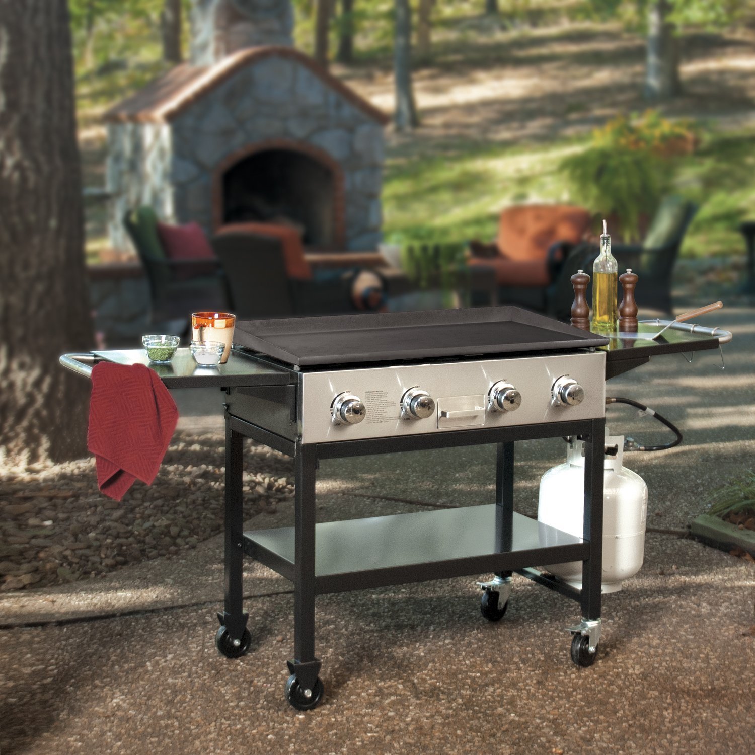Members Mark 4 Burner Outdoor Gas Griddle Ranges
