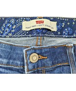 Levis 529 Perfect Waist Jeans Womens Size 14M 30x27 Blue Denim Stretch S... - $24.02