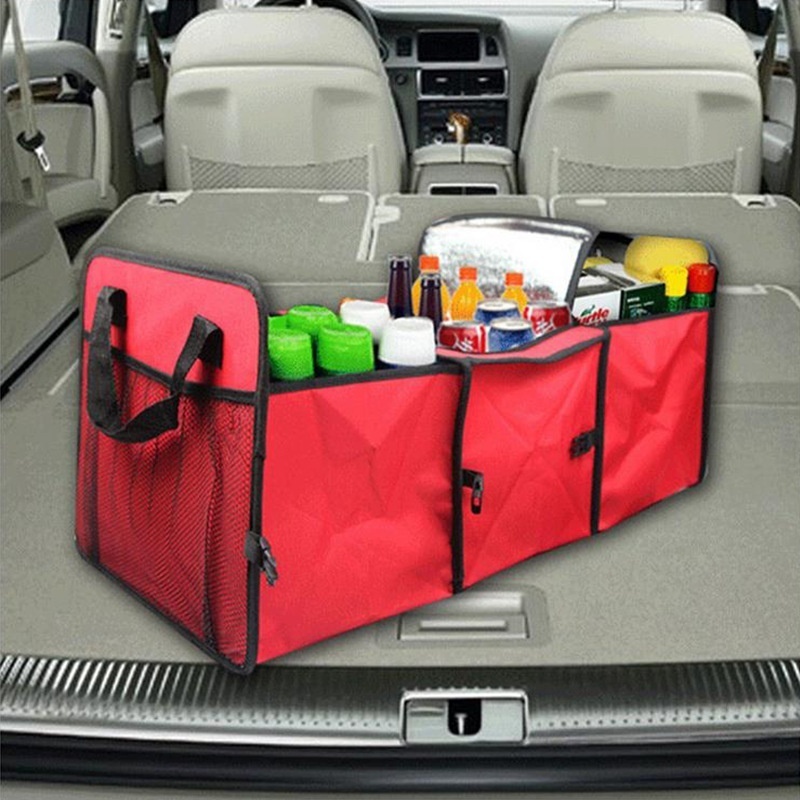 Cargo Organizer Foldable Multi-purpose Storage Box Bag Case Car Trunk RV SUV