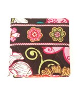 Vera Bradley Mod Floral Pink Post-It Note Holder Flowers Swirl... - $7.80
