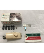 Singer Sims 4596 Automatic Stitch BUTTONHOLER Attachment Manual Template... - $29.40