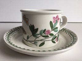 Portmeirion Botanic Garden Mug and saucer Rhododendron Lepidotum Made in... - $14.85