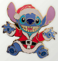 Disney Stitch Santa Christmas Holiday Lilo Stitch 2002 Trading Pin DTP WDW  - $9.65