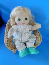1985 My Child Doll Blond Hair, Green Eyes Original Outfit Green Shoes Vgc - $197.01