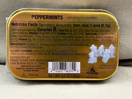Walt Disney World 50th Anniversary Character Peppermints in Metal Box NEW image 2