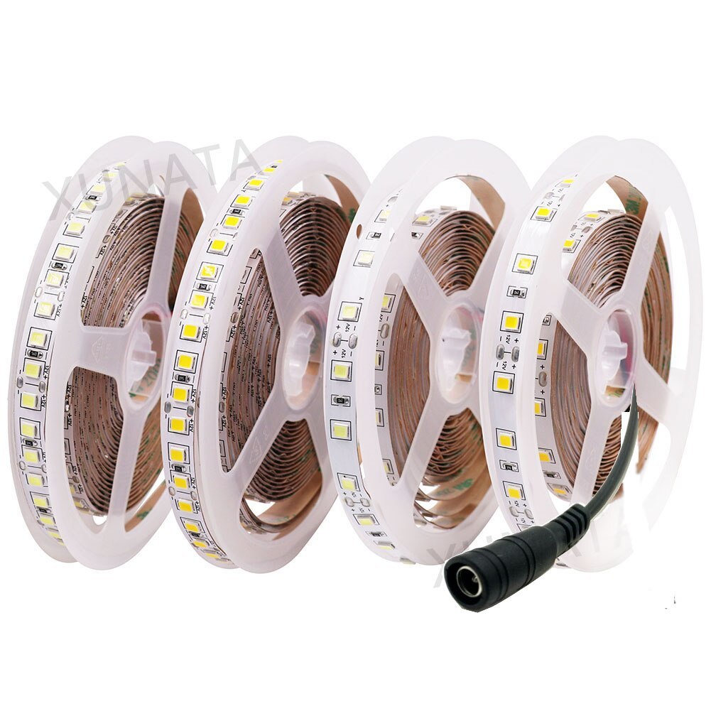 SMD 4040 LED Strip With DC Connector 60LED/m Super Bright Flex Tape Lights 1m 2m