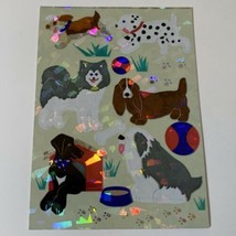 Vintage Sandylion Prismatic Dogs Sticker Sheet - $14.99