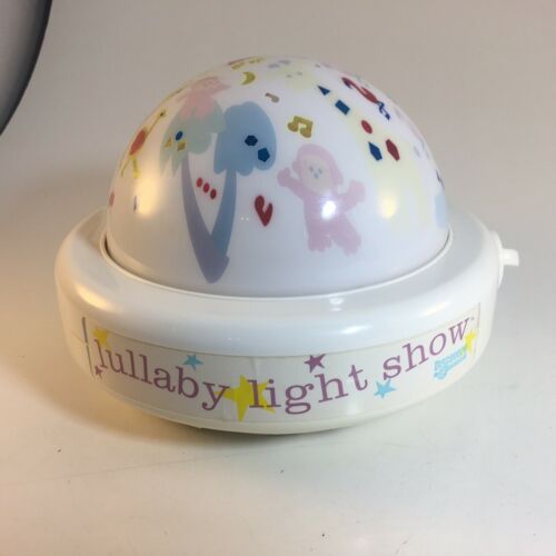 Vintage 1987 Lullaby Light Show Night Light By Tomy Tested and Working