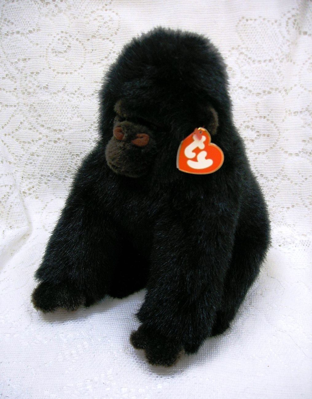 Ty Classic Baby George Black Gorilla 1995 Original Tags 7300 Plush 10/" Ship for sale online