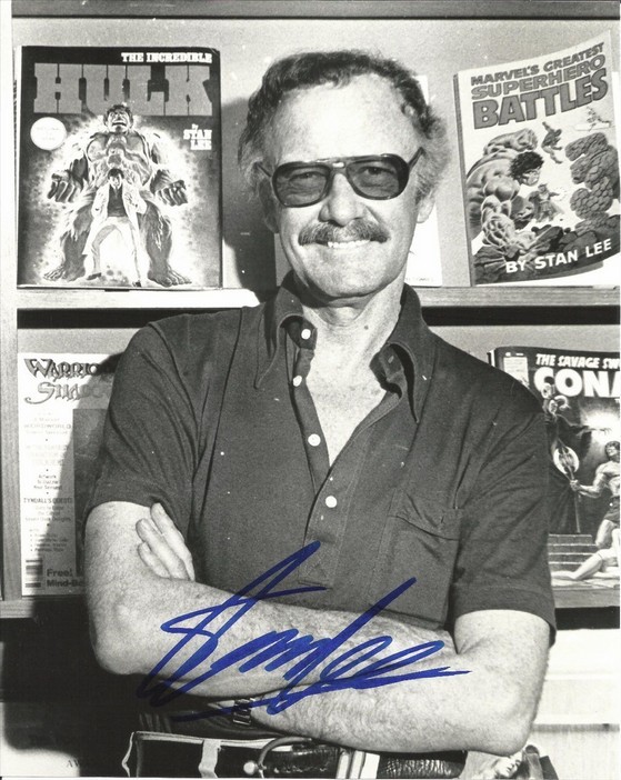 Shopping made easy and fun Stan Lee autographed 8x10 autographed RP