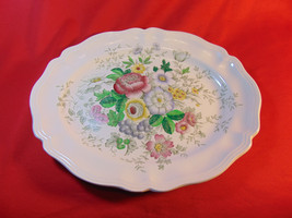 One (1), 11&quot; Oval Serving Platter, from Royal Doulton, in the Malvern D ... - $19.99