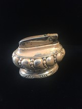Vintage 40s Ronson Crown Silver-plated Desk Lighter