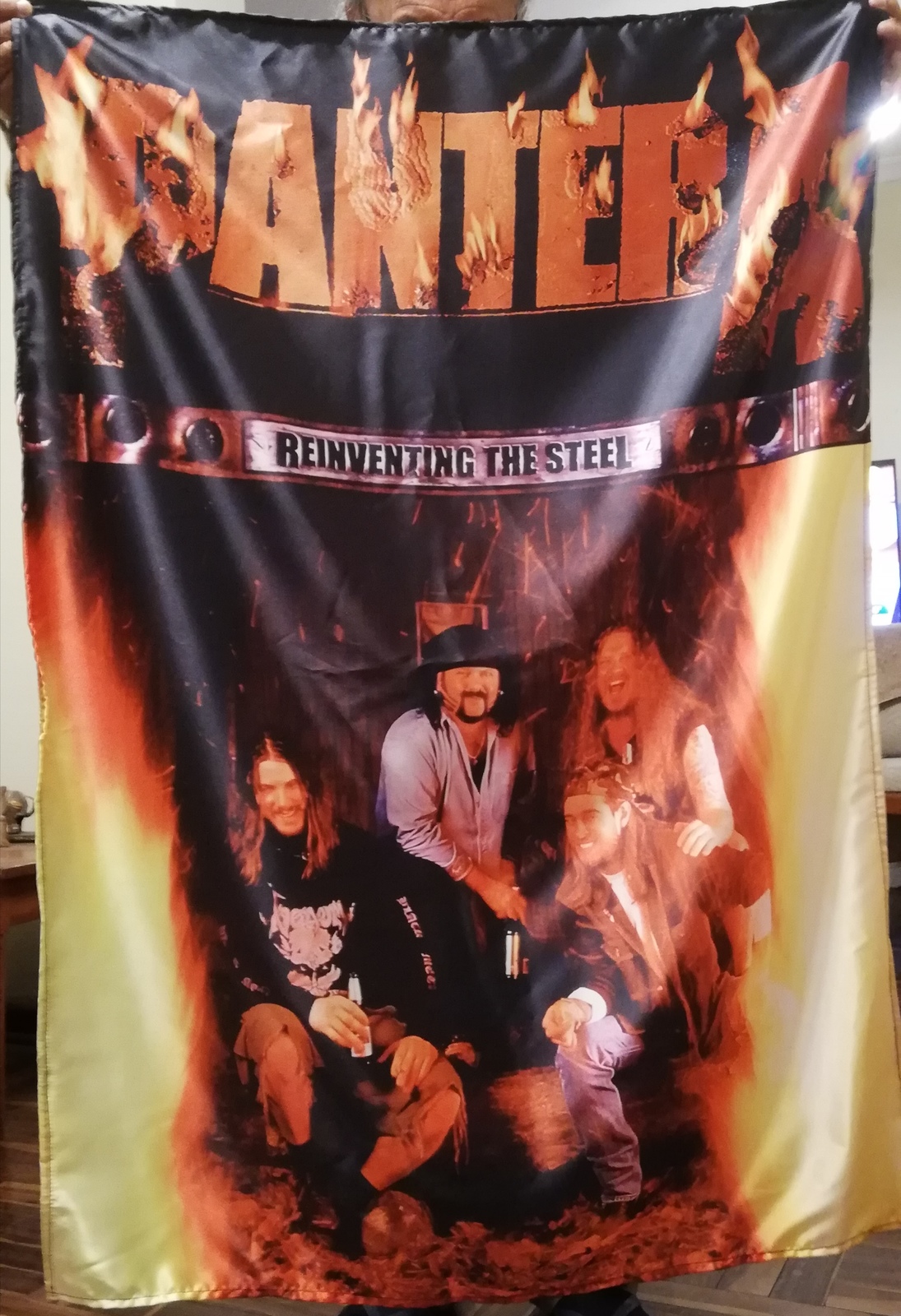 Pantera Reinventing The Steel Flag Cloth Poster Banner Cd Thrash Metal