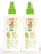 2 Bottles Babyganics 6 Oz Plant & Essential Oils Natural Insect Repellant Spray