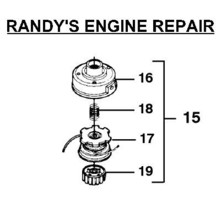 Trimmer Head Ryobi RY30120 RY30130 RY30220 RY30220A - $32.99