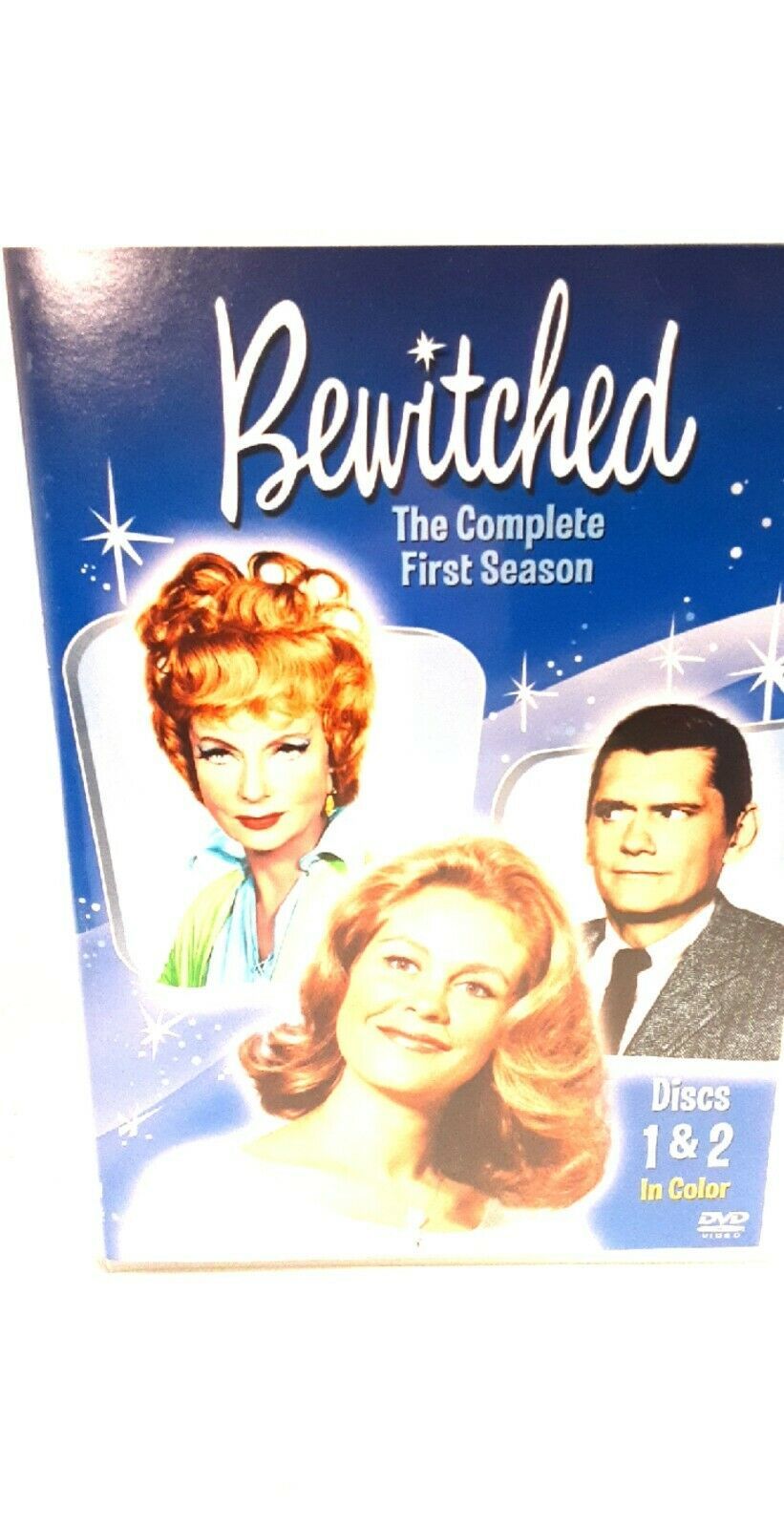 Bewitched DVD Set The Complete First Season In Color 4 Disc Collectible ...