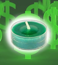 HAUNTED CANDLE 27X ATTRACT MONEY POTENT MAGICK GREEN WITCH Cassi - $22.00