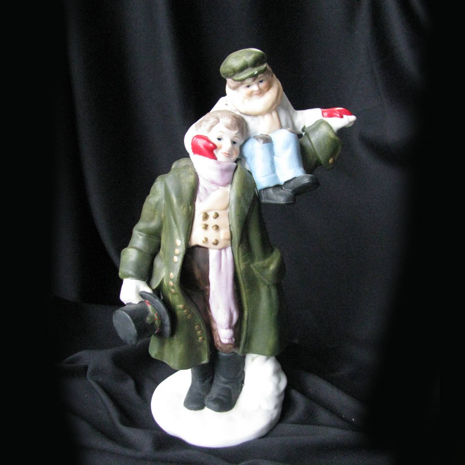 Vintage Christmas Carol figurines from Enesco Bob Cratchit with Tiny ...