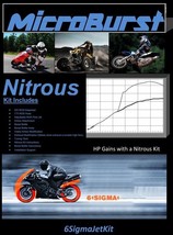 Suzuki VL125 VL 125 cc Intruder Mini NOS Nitrous Oxide Nitro &amp; Boost Bot... - $89.50