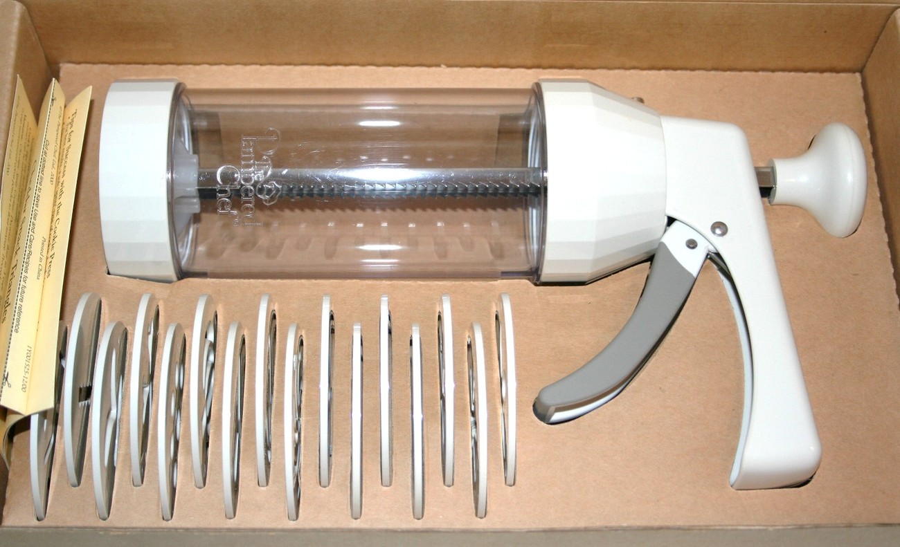 Pampered Chef New Cookie Press 1526