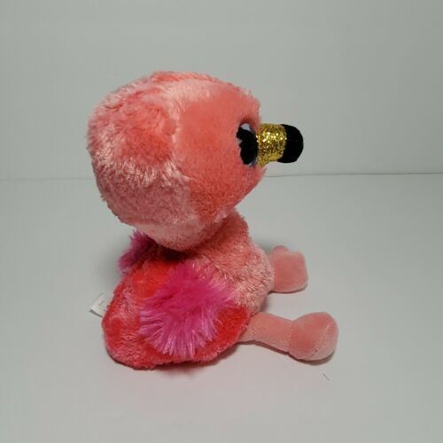 2018 Ty Gear Beanie Boos Gilda The Flamingo Wristlet/coin Purse in Hand for sale online 