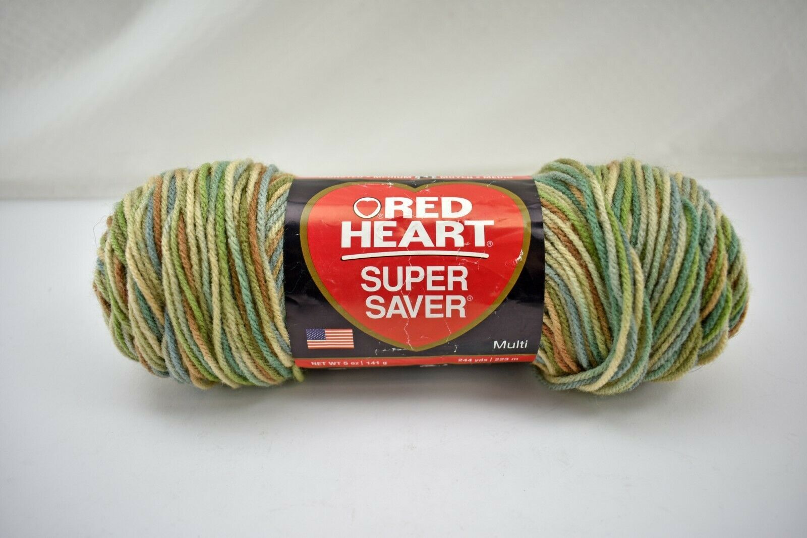 Yarn Coats Yarn Acrylic Blend Red Heart Super Saver YarnFrosty Green