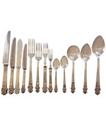 Elizabethan by Gee Holmes English Sterling Silver Flatware Set Service 1... - $19,500.00