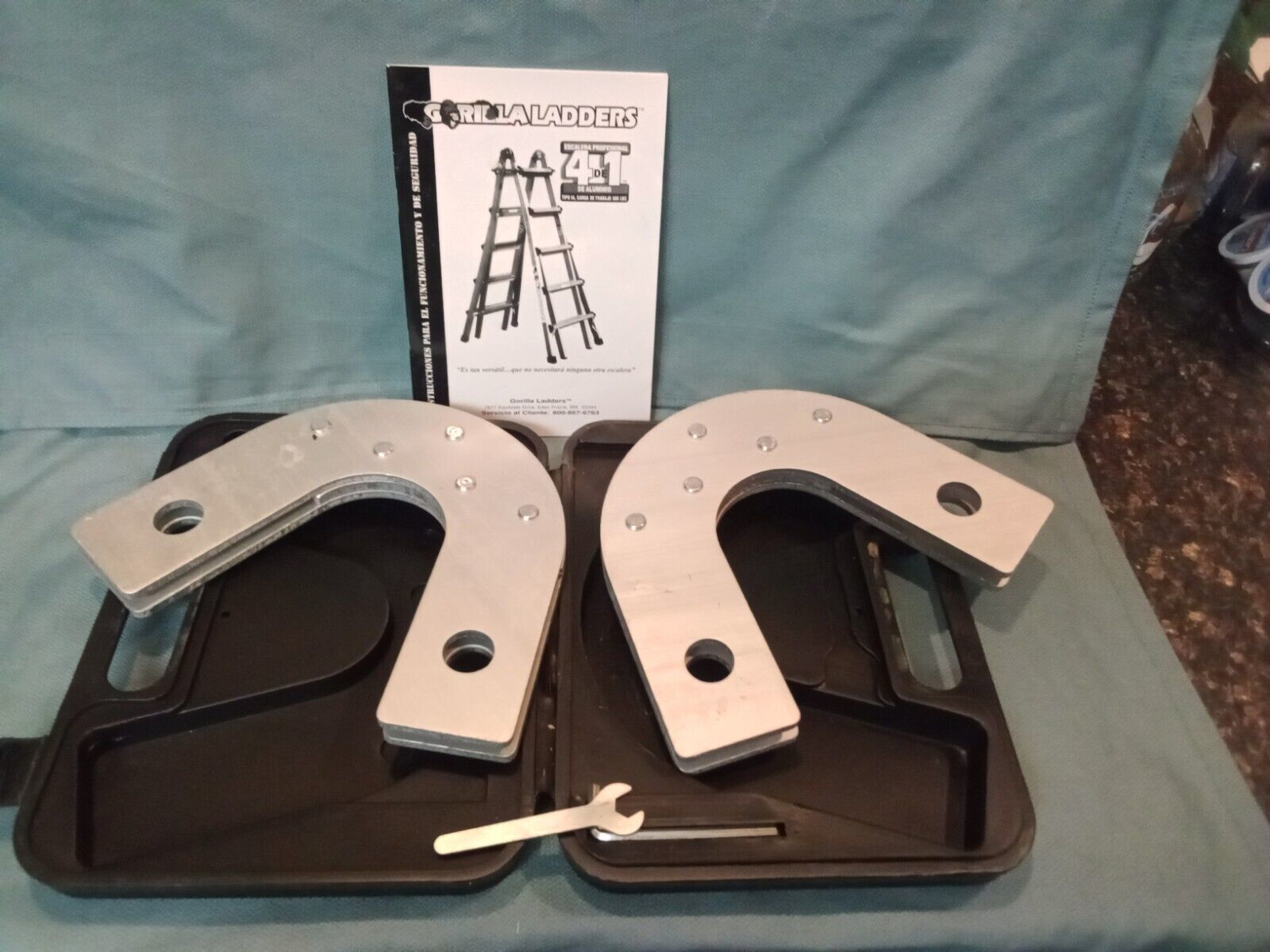 GORILLA 4in1 Aluminum Ladder Static Safety Hinge Kit /Scaffold