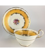 Aynsley C861 Yellow Cup &amp; saucer - $40.00