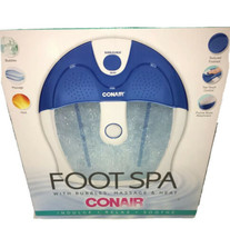 Brand New, Conair Blue Foot Spa, Bubbles, Massage & Heat - Relax & Soothe - $46.74