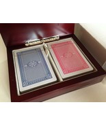 Playing Card Player&#39;s Gift Box~ Includes 2 Sealed Decks of Cards - $10.88