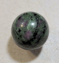 Ruby in Zoisite 41mm Sphere for Home or Office Decor Great Gift 5104 - $40.84
