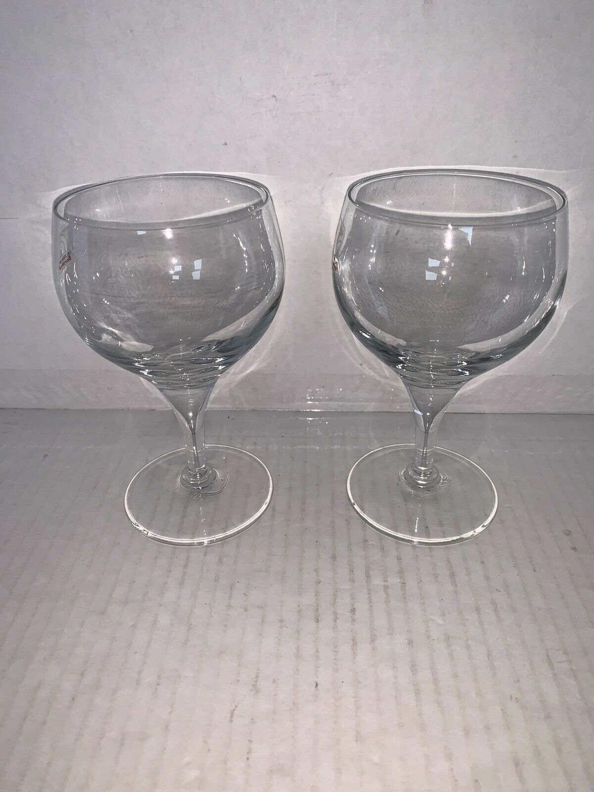 Pair Of Luigi Bormioli "Light And Music” Wine Glasses Italy Other