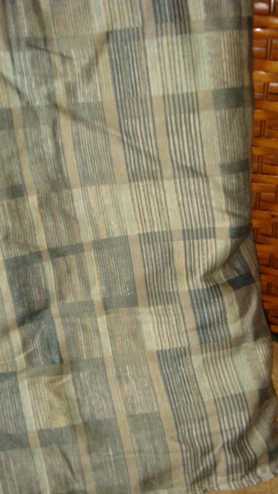 Royal Sateen Kitan Haywood Plaid King Bedskirt 15" Drop Crown Crafts