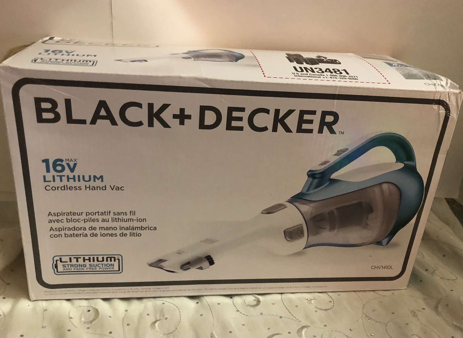BLACK+DECKER dustbuster Handheld Vacuum, Cordless, 16V (CHV1410L) - Vacuum Cleaners